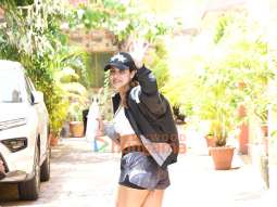 Photos: Malaika Arora snapped outside Diva Yoga in Bandra