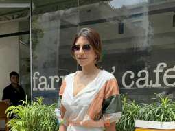Photos: Shama Sikander snapped at Farmers’ Cafe in Bandra