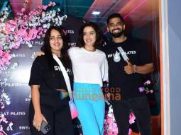 Photos: Shraddha Kapoor, Jasmin Bhasin and Aly Goni snapped at Sweat Pilates launch