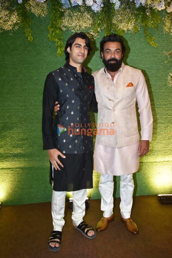 photos sunny deol and others snapped at karan deols sangeet ceremony 7