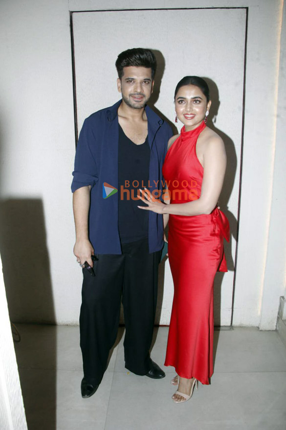 photos tejasswi prakash and karan kundra snapped at akina in bandra for birthday celebration 6