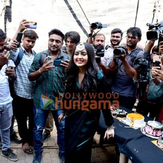 Photos: Tejasswi Prakash celebrates her birthday with media