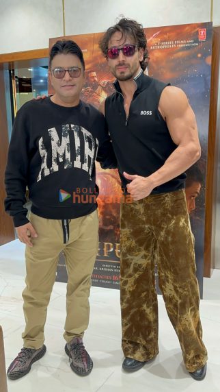 Photos: Tiger Shroff and Himanshu Kohli snapped at T-series office in Andheri