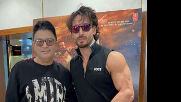 Photos: Tiger Shroff and Himanshu Kohli snapped at T-series office in Andheri