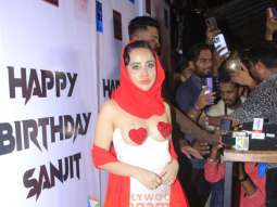 Photos: Uorfi Javed snapped at Sanjit Asgaonkar’s birthday party