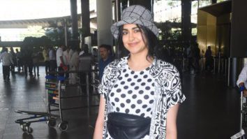 Polka dots all the way! Adah Sharma gets clicked at the airport