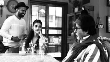 Pooja Hegde shares an adorable moment from shooting with Amitabh Bachchan
