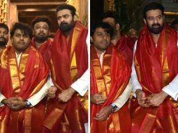 Prabhas seeks divine blessings at Tirupati Balaji temple ahead of Adipurush event