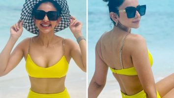 Rakul Preet Singh sizzles in yellow bikini in Maldives, see photos