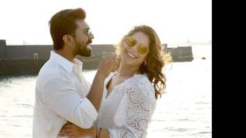 Ram Charan and Upasana Kamineni twinning in white ensemble exude love; see pics 