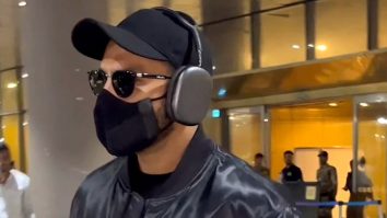 Ranveer Singh knows how to rock an all black look!