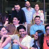 Kartik Aaryan and Kiara Advani celebrate Satyaprem Ki Katha trailer success with the team; see pics