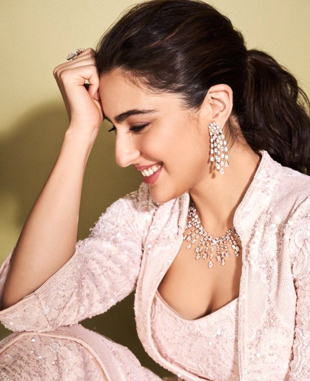 Sara Ali Khan sets a dreamy tone in her ethereal pink co-ord ensemble