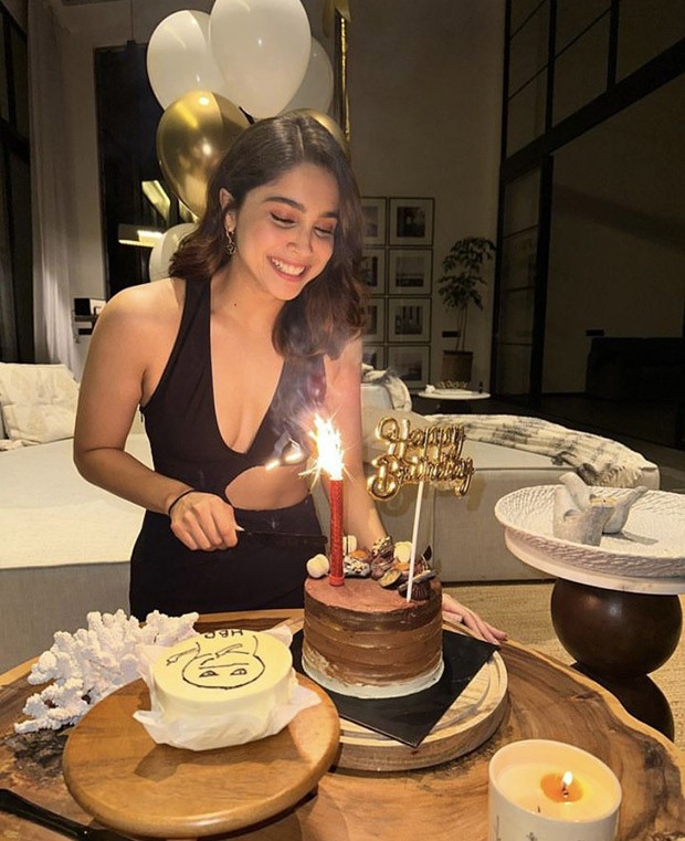 Sharvari Wagh sets the night on fire as she slays her birthday bash in a mesmerizing black cut-out dress