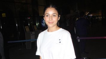 Shehnaaz Gill smiles for paps at the airport as she gets clicked