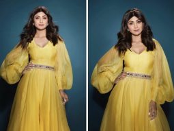 Shilpa Shetty turns belle of the ball in a yellow outfit as she returns as judge for India’s Got Talent