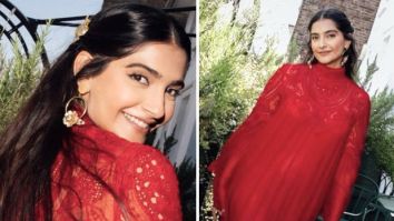 Sonam Kapoor’s birthday celebration in London was a blast in bright red maxi dress worth Rs1.83 Lakh