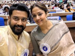 Suriya cheers for his wife Jyothika as she gives us a glimpse of their fitness journey