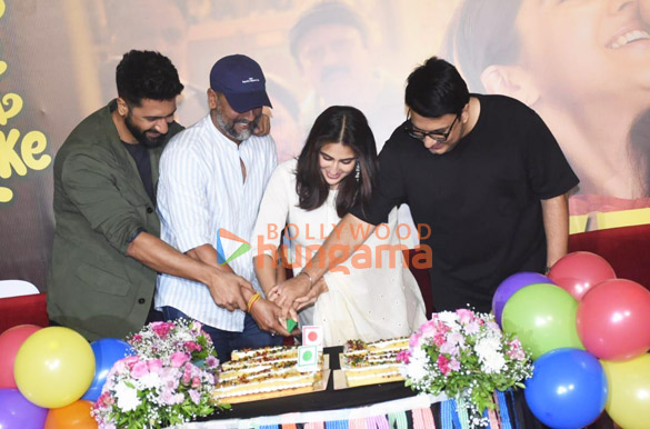 vicky kaushal sara ali khan and others come together for a press conference to celebrate the success of zara hatke zara bachke 111