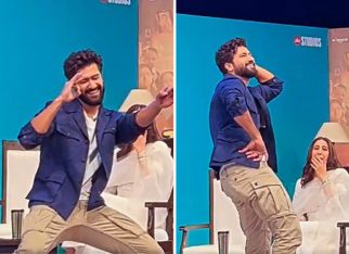 Vicky Kaushal recreates his viral ‘Obsessed’ dance; leaves Sara Ali Khan in awe as he receives loudest cheers from fans, watch video