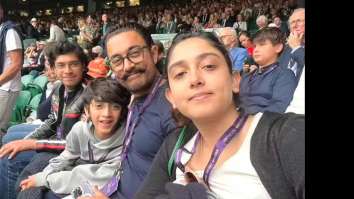 Aamir Khan attends Wimbledon Finals with his daughter Ira, sons Junaid and Azad