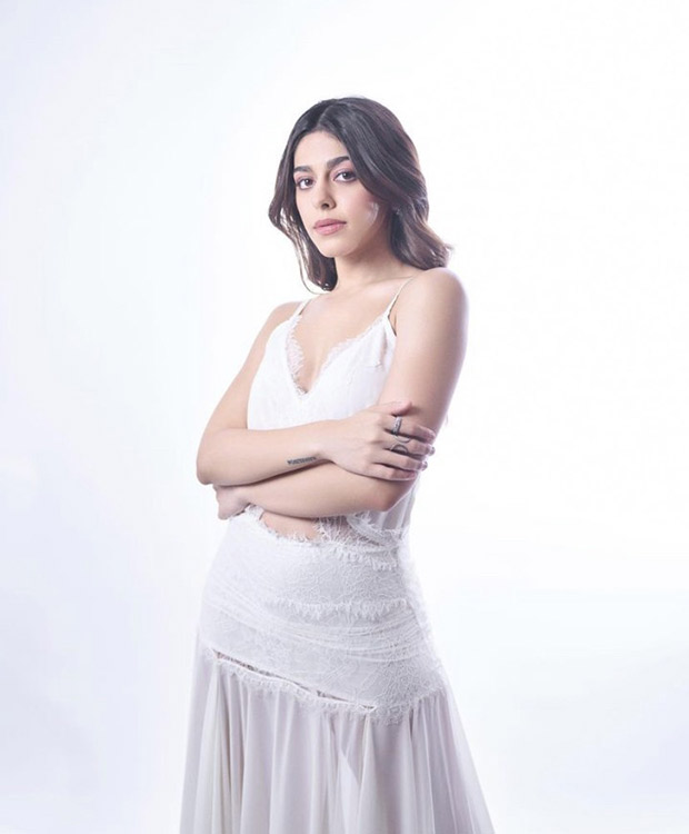 Alaya F amps up her summer style quotient in a chic white lace trim dress