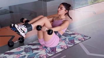 Alaya F shares her intense workout routine