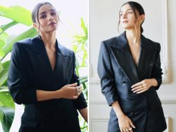 Alia Bhatt redefines power dressing in a chic black pantsuit by Helen Anthony with her unrivalled sense of style