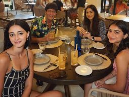Ananya Panday enjoys special “Familia” dinner date in Ibiza with Chunky and Bhavana; see post