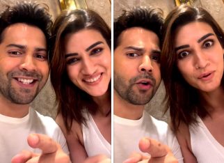 Bhediya duo Varun Dhawan and Kriti Sanon reunite to vibe on ‘Baaki Sab Theek’ song; actor comments, “love you to the moon”