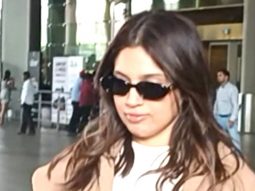 Bhumi Pednekar gets clicked at the airport by paps