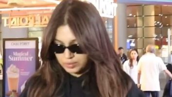 Bhumi Pednekar gets clicked by paps at the airport