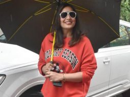 Bipasha Basu gets clicked in red co-ords as she steps out in the city