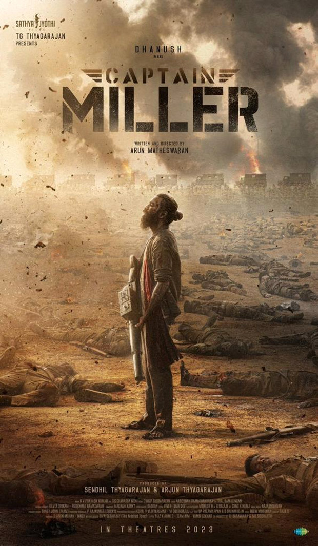 Captain Miller First Look: Dhanush is a lone survivor in battlefield, see photo 