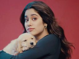 Cute! Janhvi Kapoor plays with little fur babies in this BTS of an ad shoot
