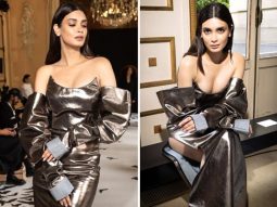 Diana Penty steals the spotlight in a mesmerizing metallic gown at Paris Haute Couture Week