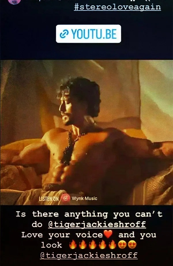 Disha Patani cannot stop swooning over Tiger Shroff in ‘Love Stereo Again’; asks him, “Is there anything you can’t do?”