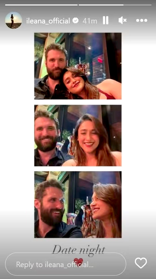 Ileana D'Cruz reveals mystery man and shares pictures from “Date Night” amid pregnancy