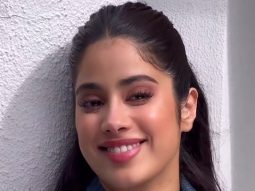 Janhvi Kapoor slays the all denim look with her cutest furball