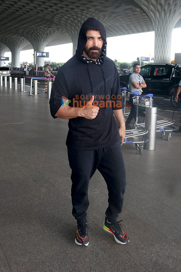 john abraham sharvari wagh and others snapped at the airport 1