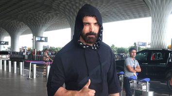 John Abraham & Sharvari Wagh get clicked at the airport by paps