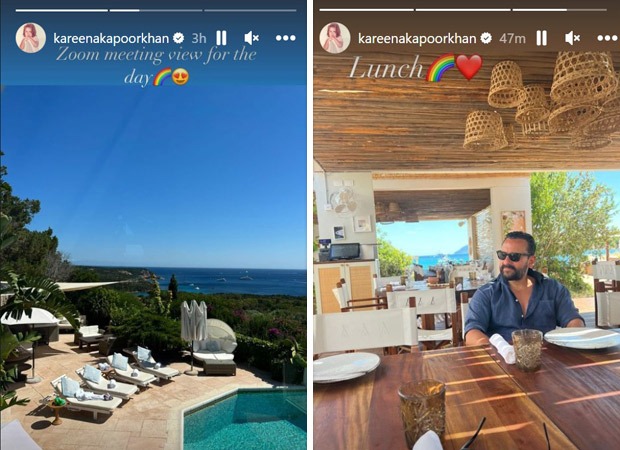 Kareena Kapoor Khan's picture perfect view during “zoom meeting” is giving us vacation goals; see picture