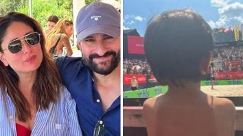 Kareena Kapoor Khan shares adorable snapshot of son Taimur Ali Khan soaking up a volleyball match in the Italian sunshine Kareena Kapoor Khan shares adorable snapshot of son Taimur Ali Khan soaking up a volleyball match in the Italian sunshine