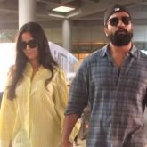 Vicky Kaushal and Katrina Kaif return from Maldives vacation; couple holds hand at airport