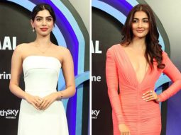 Khushi Kapoor and Pooja Hegde grace the Bawaal premiere, leaving everyone spellbound with their stunning looks