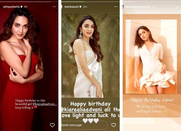 Happy Birthday Kiara Advani: Shahid Kapoor, Manish Malhotra, Katrina Kaif and other celebs shower heartfelt wishes 