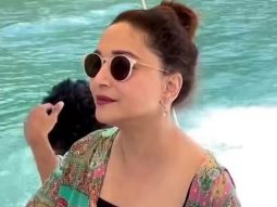 Madhuri Dixit and husband Shriram Nene’s fun boat ride at Lake Como