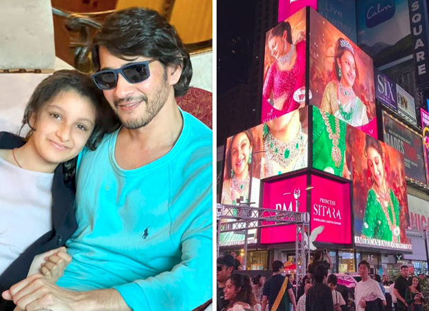 Proud father Mahesh Babu reacts as 11-year-old daughter Sitara Ghattamaneni makes debut on Times Square