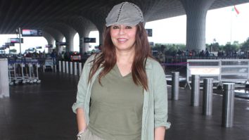 Mahima Choudhary smiles for paps as she gets clicked at the airport