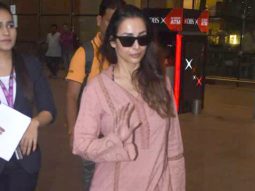 Malaika Arora looks pretty dressed in a pink salwar